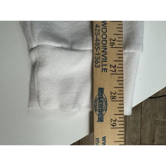 CCM Senior Pullover Men’s Size Small Hoodie F6838 White & Green - Picture 6 of 9